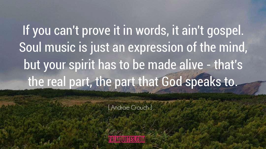 Soul Music quotes by Andrae Crouch