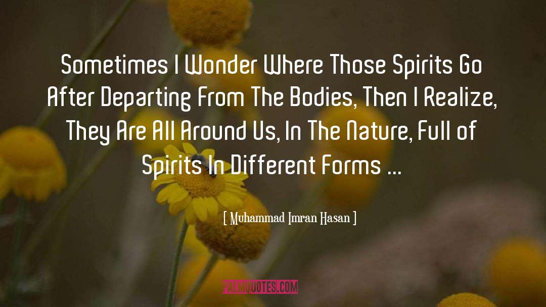 Soul Nature quotes by Muhammad Imran Hasan