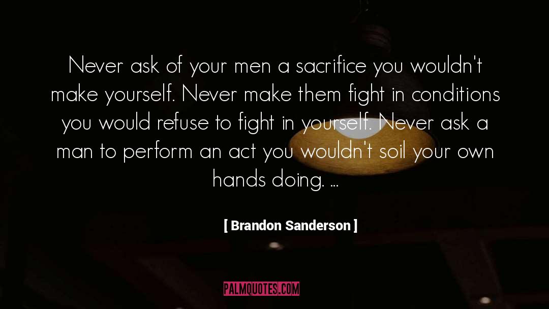 Soul Of A Man quotes by Brandon Sanderson