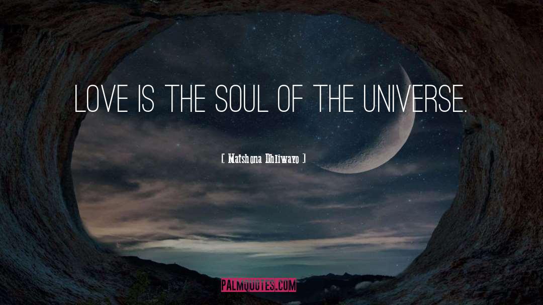 Soul Of The Universe quotes by Matshona Dhliwayo