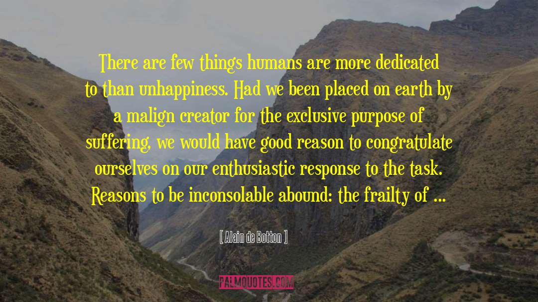 Soul Purpose quotes by Alain De Botton
