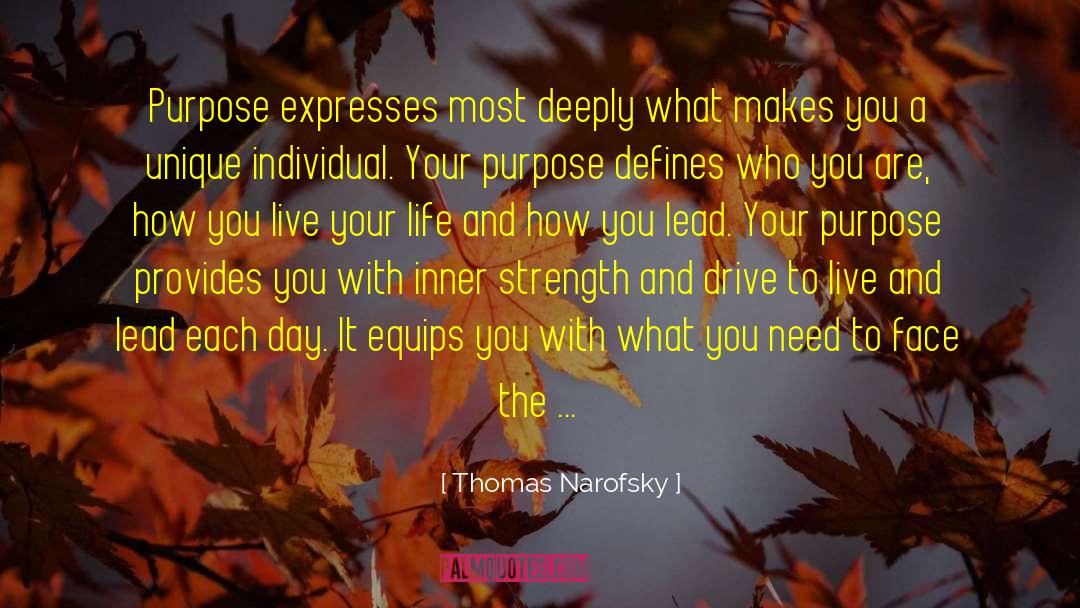 Soul Purpose quotes by Thomas Narofsky