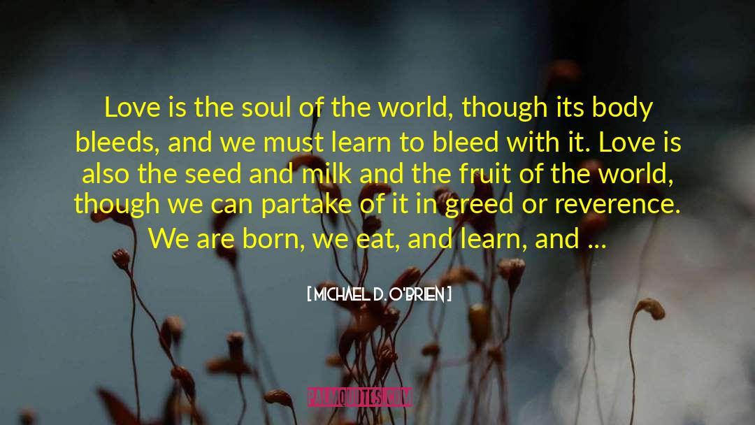 Soul Reincarnation quotes by Michael D. O'Brien