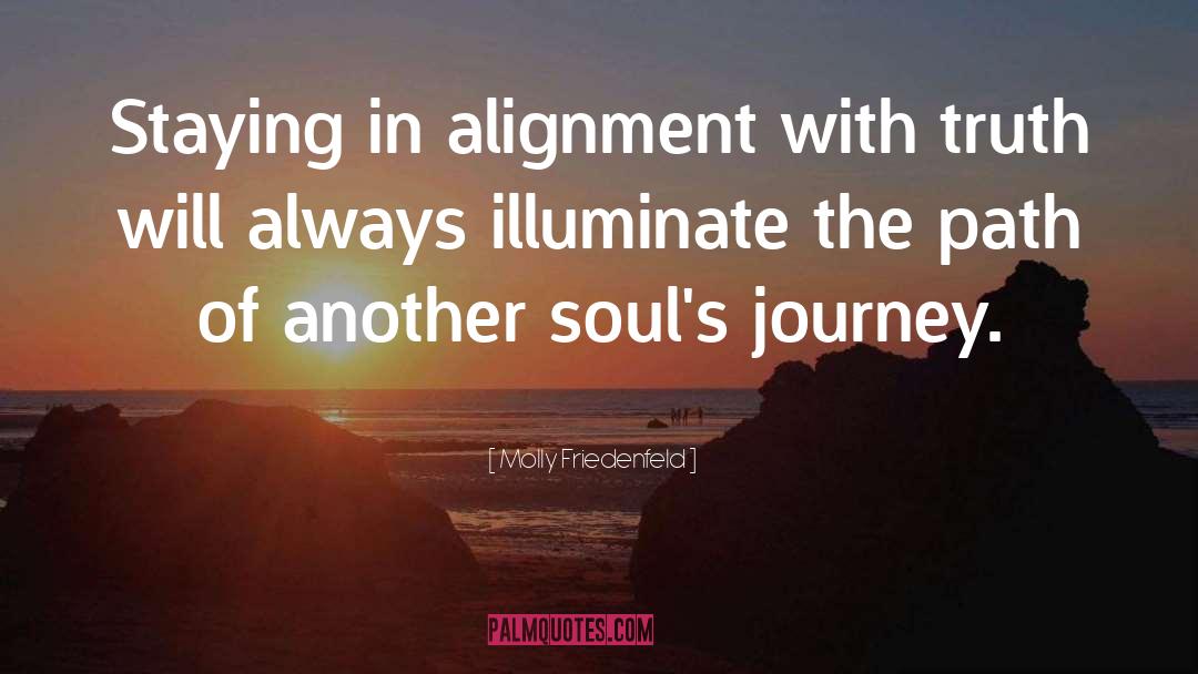Soul S Journey quotes by Molly Friedenfeld