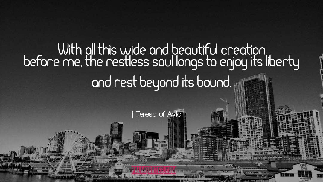 Soul Science quotes by Teresa Of Avila