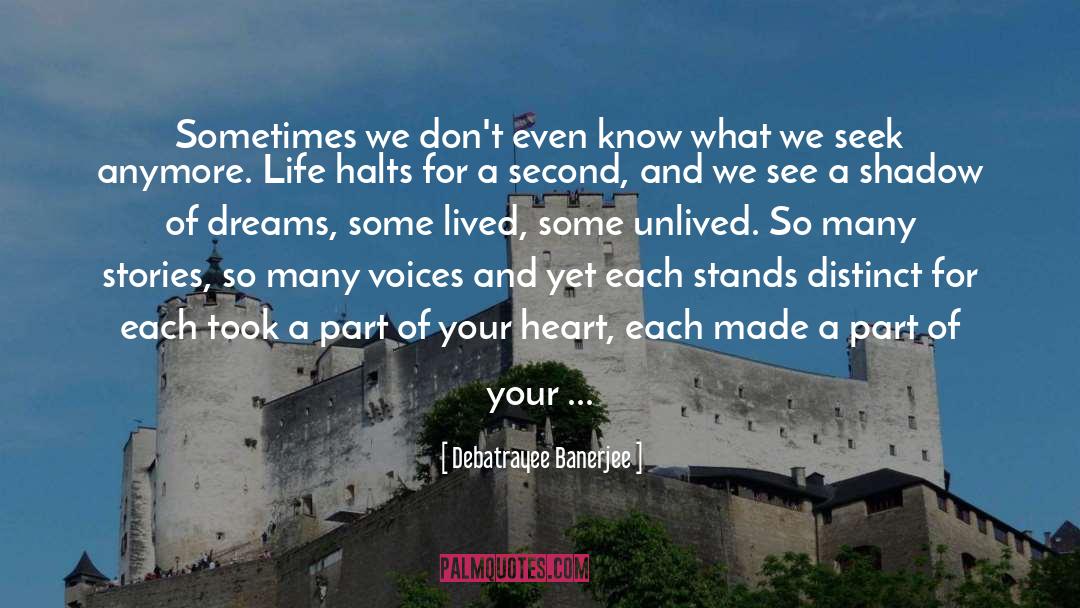 Soul Search quotes by Debatrayee Banerjee