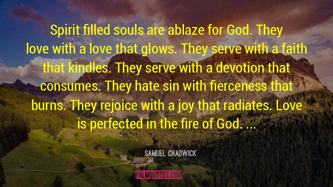 Soul Shrapnel quotes by Samuel Chadwick