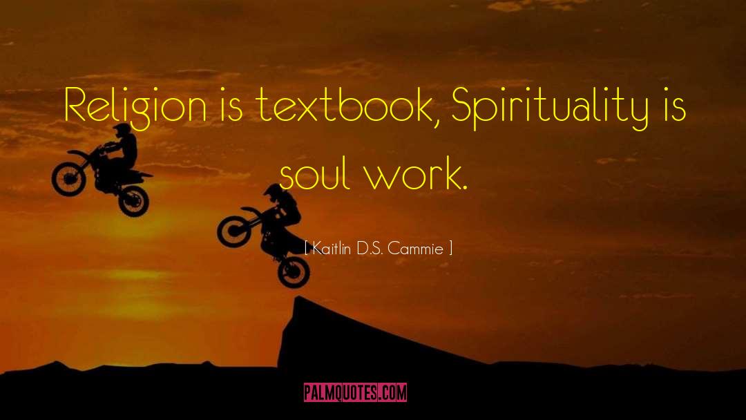 Soul Work quotes by Kaitlin D.S. Cammie