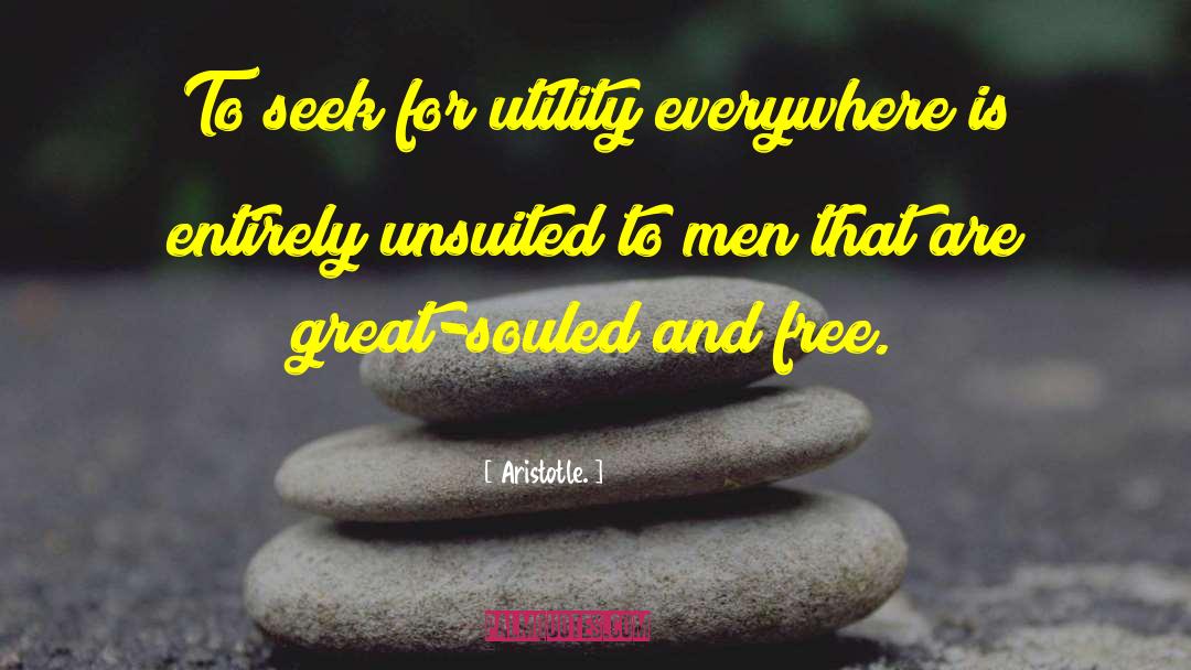 Souled quotes by Aristotle.