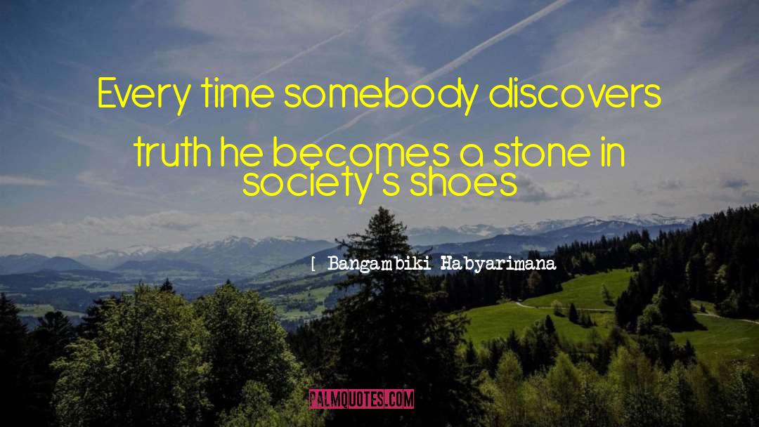 Souliers Shoes quotes by Bangambiki Habyarimana