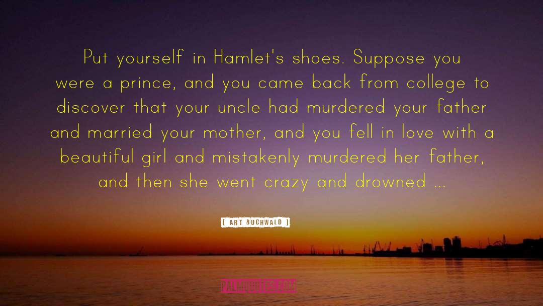 Souliers Shoes quotes by Art Buchwald