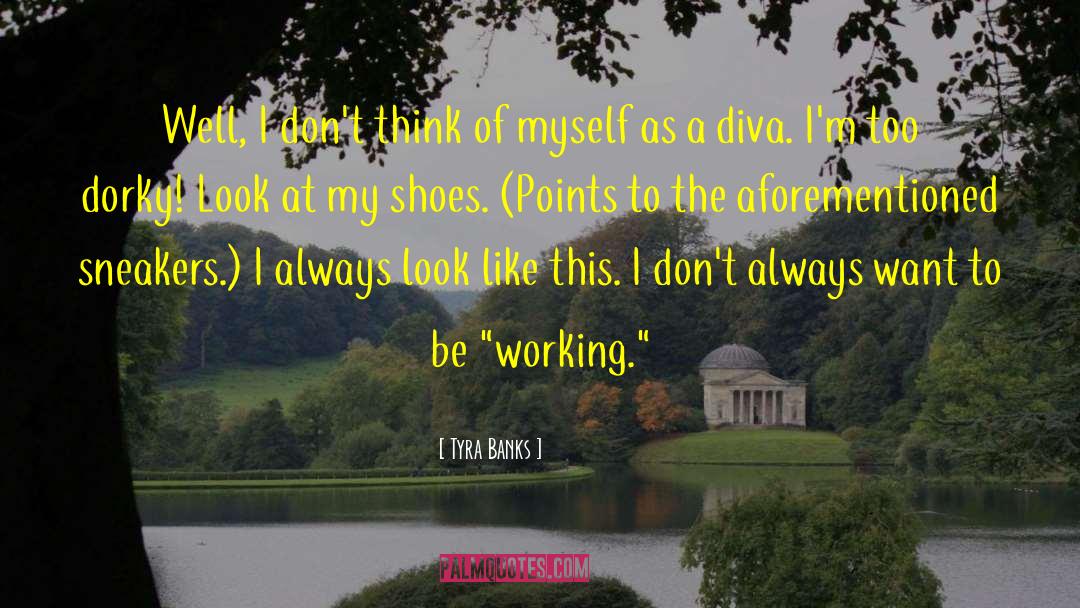 Souliers Shoes quotes by Tyra Banks