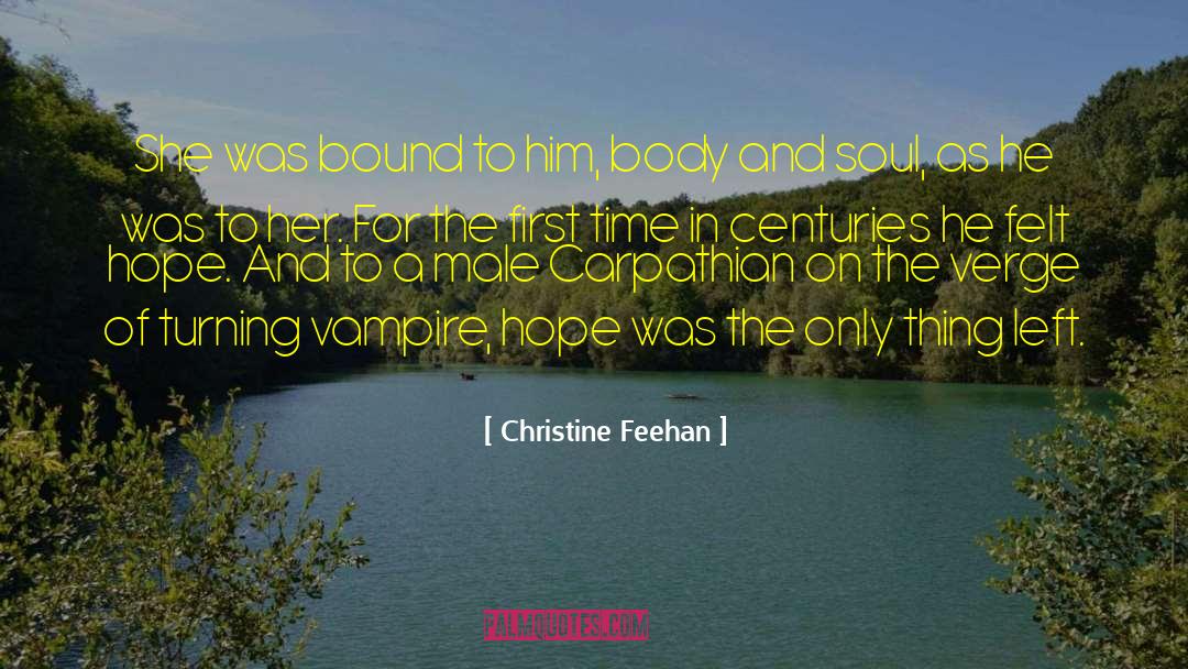 Sound Body quotes by Christine Feehan