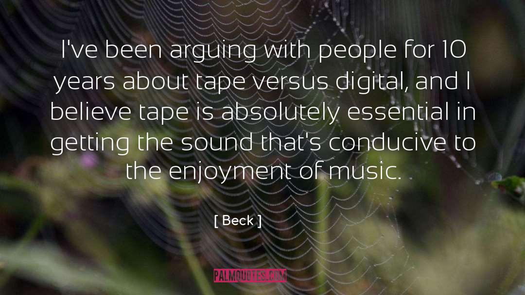 Sound Design quotes by Beck