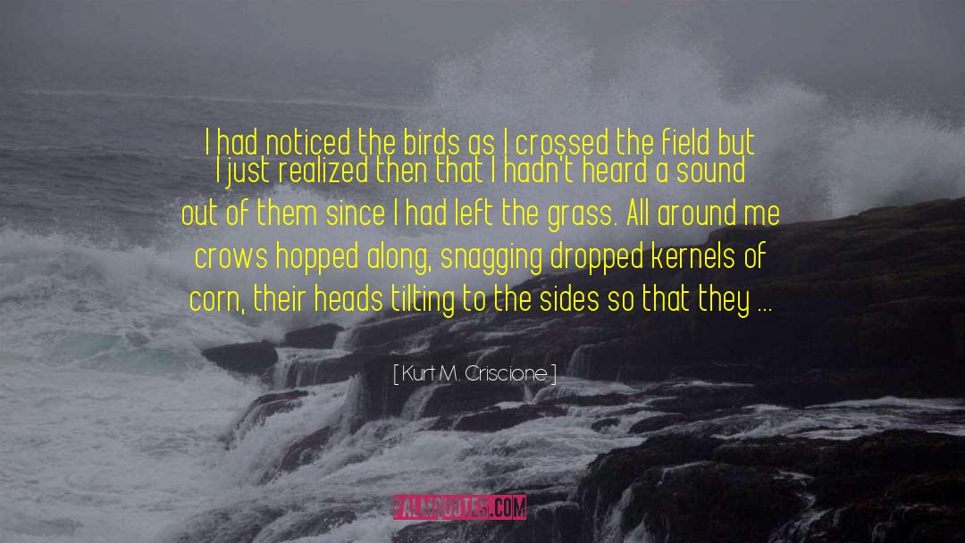 Sound Of Birds At Estuary quotes by Kurt M. Criscione