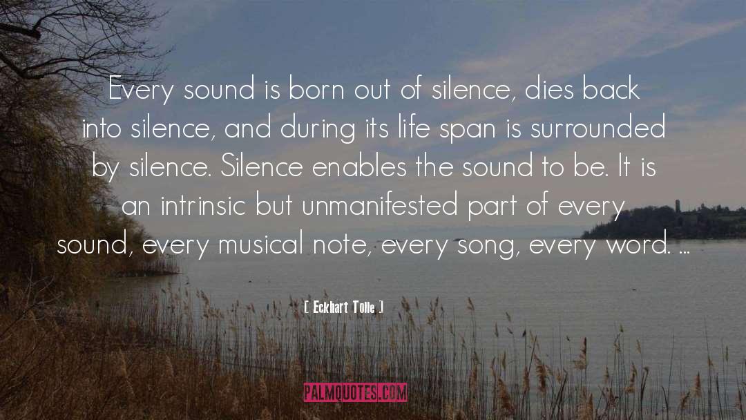 Sound Of Rain quotes by Eckhart Tolle