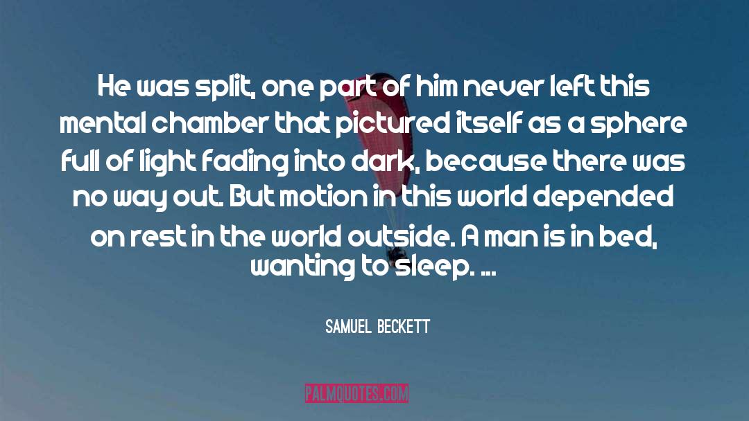 Sound Sleep quotes by Samuel Beckett