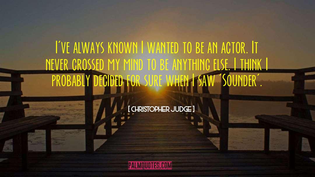 Sounder quotes by Christopher Judge