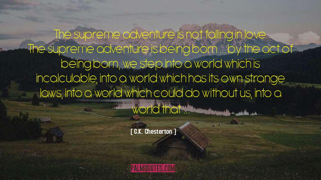 Sounds Of Love quotes by G.K. Chesterton