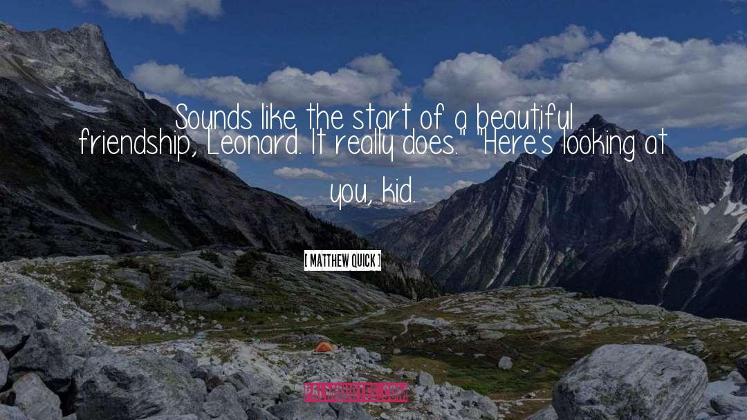 Sounds Of Silence quotes by Matthew Quick