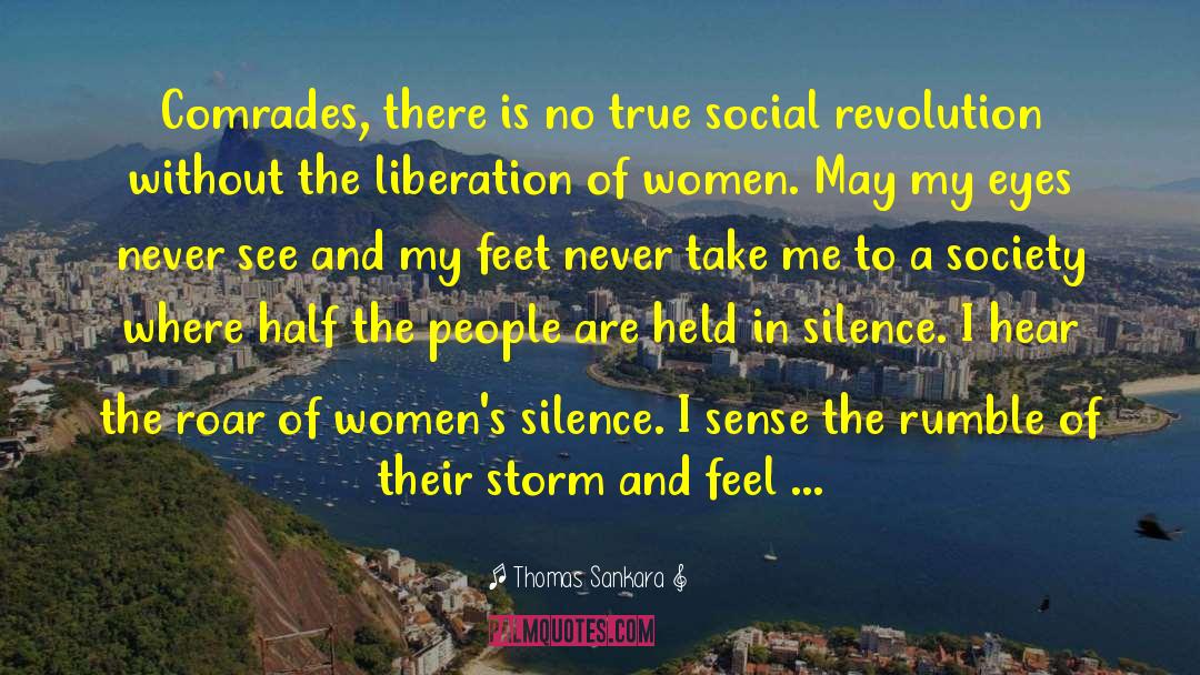 Sounds Of Silence quotes by Thomas Sankara