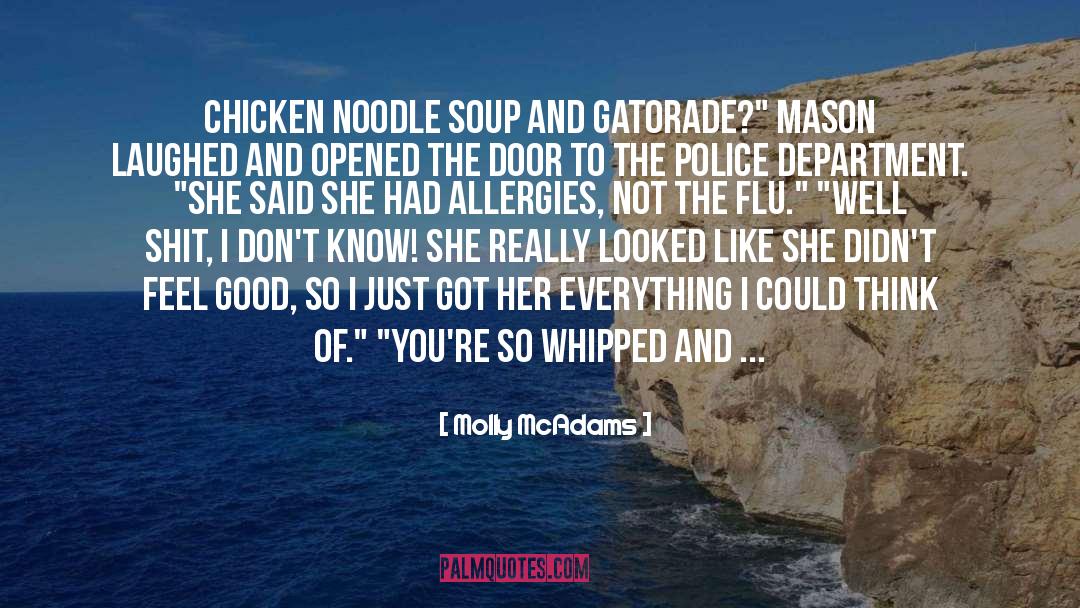 Soup quotes by Molly McAdams