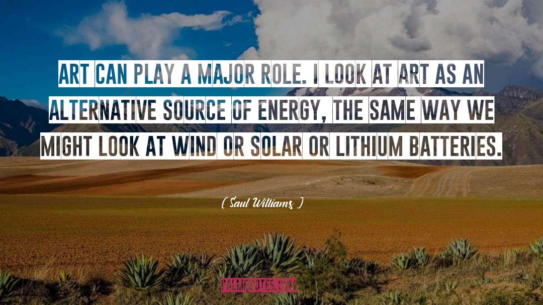 Source Of Energy quotes by Saul Williams