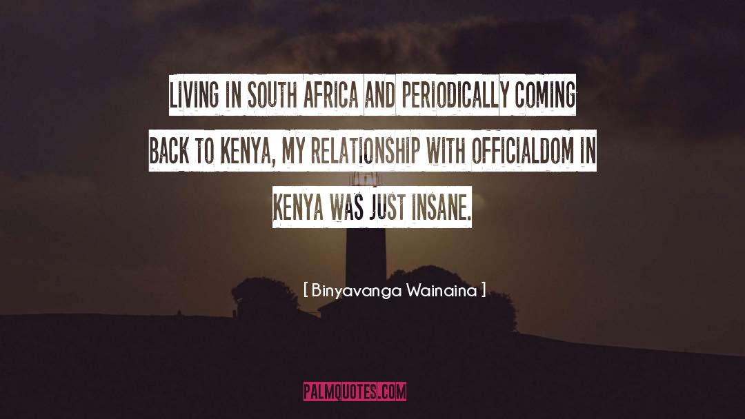 South Africa Apartheid quotes by Binyavanga Wainaina