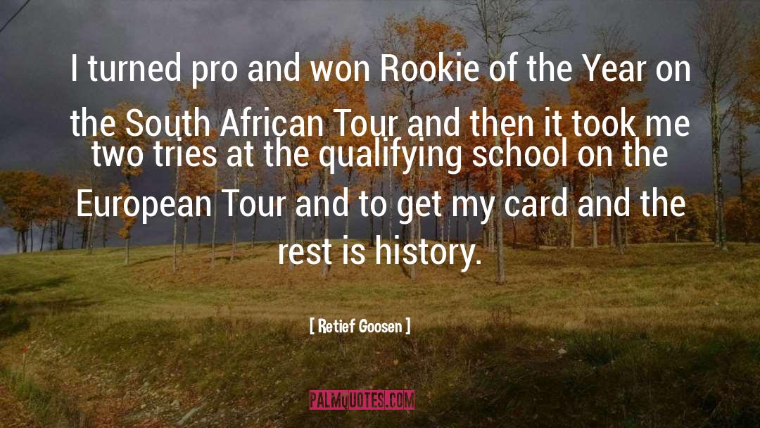 South African quotes by Retief Goosen