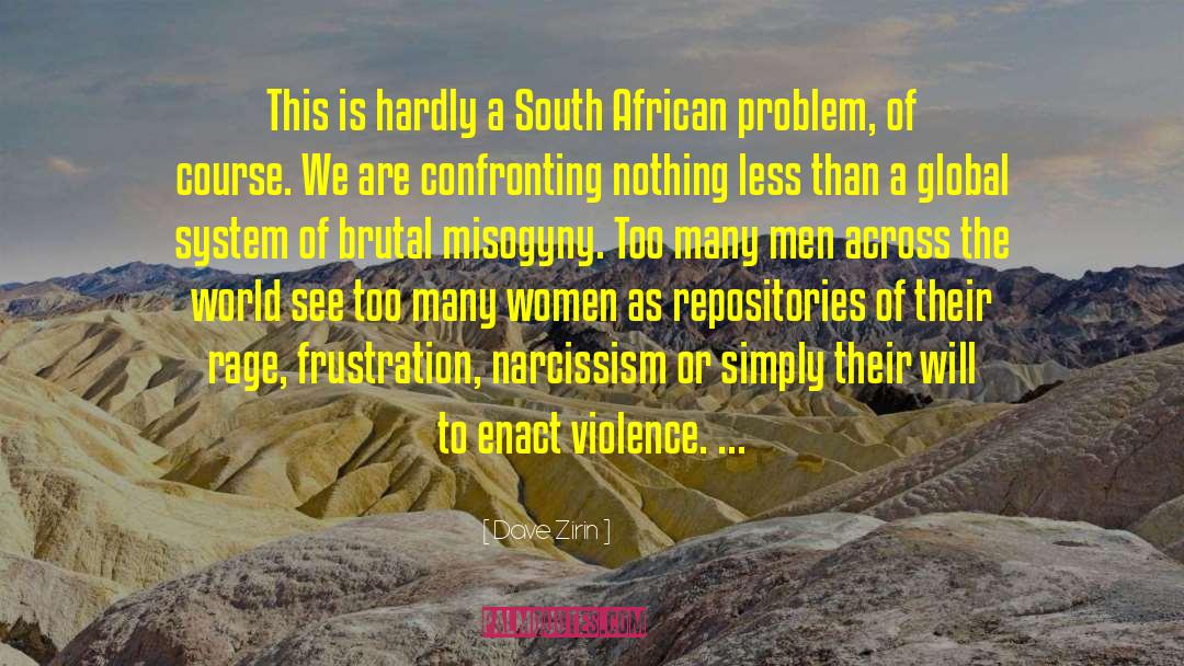 South African quotes by Dave Zirin