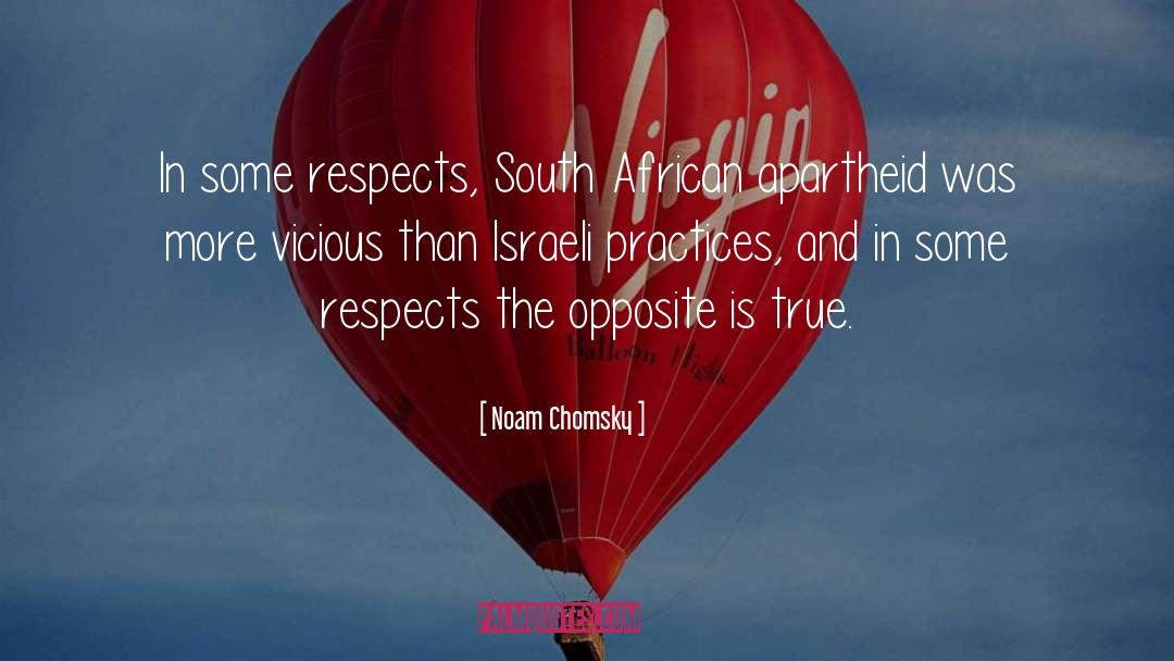 South African quotes by Noam Chomsky