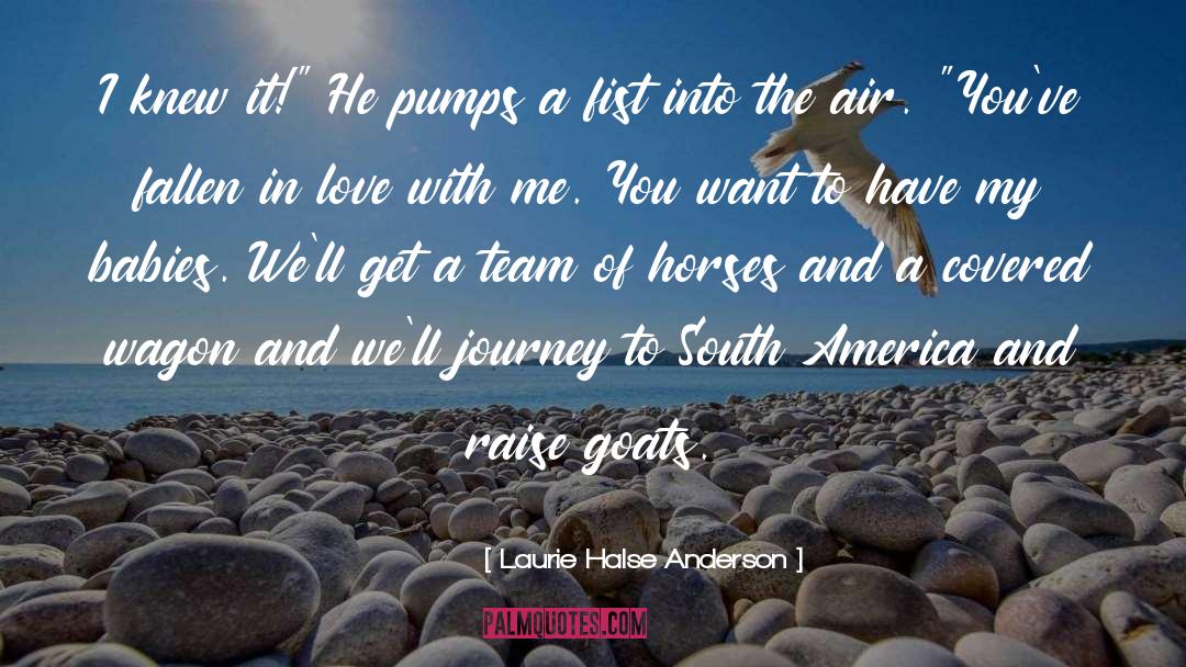 South America quotes by Laurie Halse Anderson
