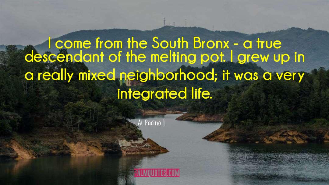 South Bronx quotes by Al Pacino