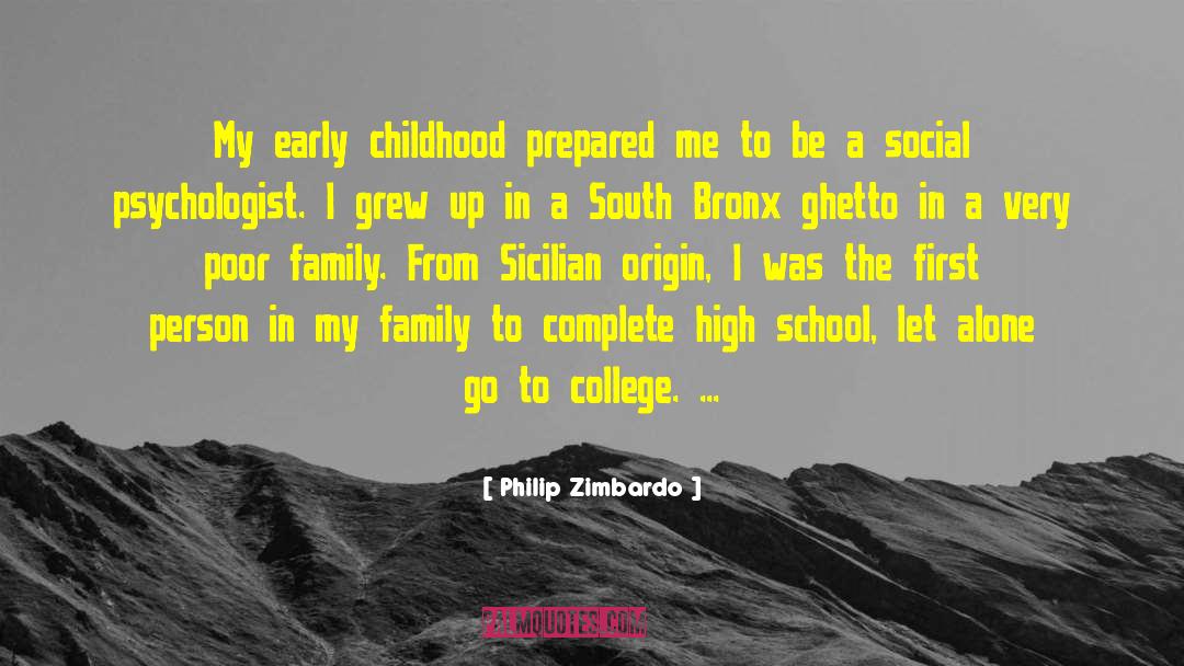 South Bronx quotes by Philip Zimbardo