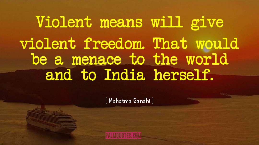 South India quotes by Mahatma Gandhi