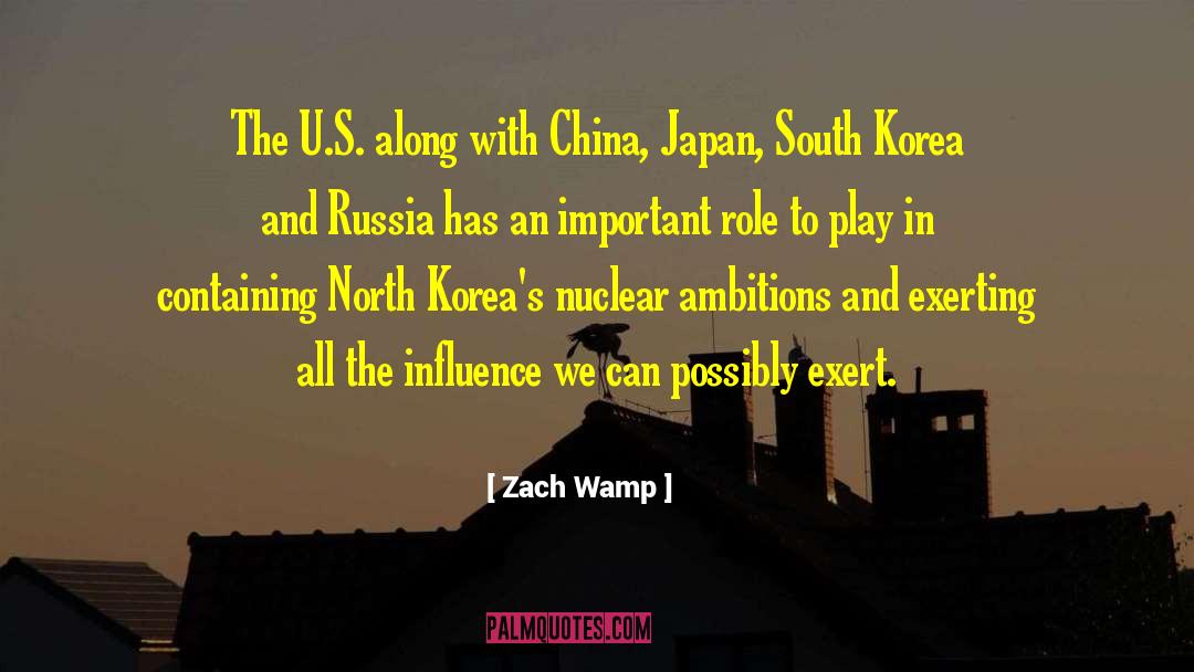 South Korea quotes by Zach Wamp