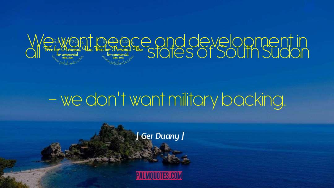 South Sudan quotes by Ger Duany
