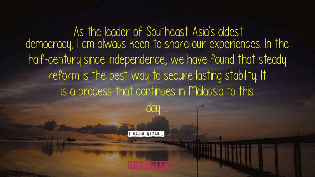 Southeast Us quotes by Najib Razak