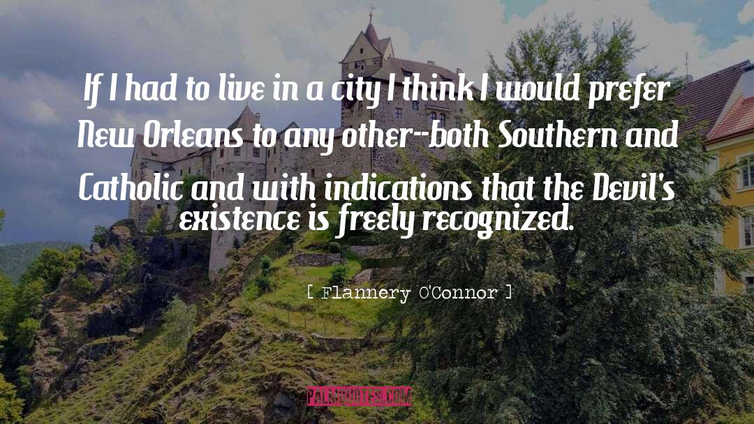 Southern Africa quotes by Flannery O'Connor