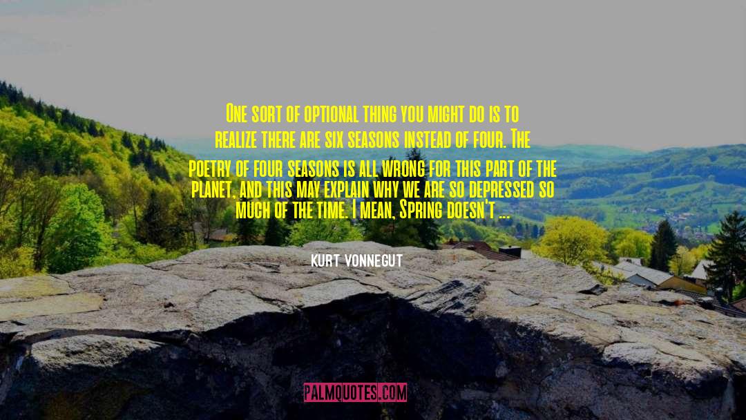 Southern Appalachian Poetry quotes by Kurt Vonnegut