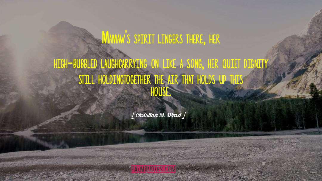 Southern Authors quotes by Christina M. Ward