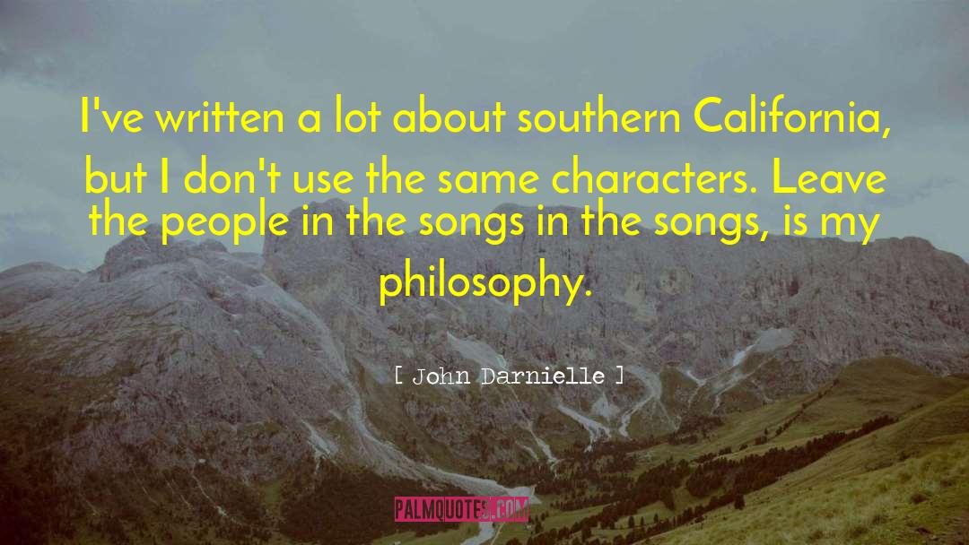 Southern California quotes by John Darnielle