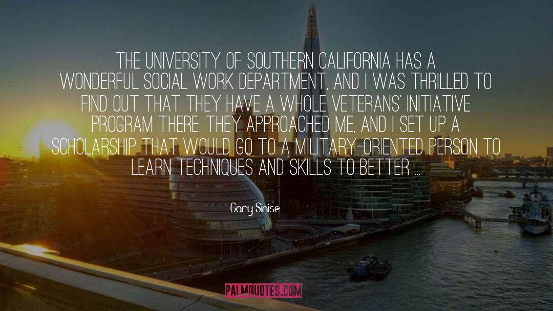 Southern California quotes by Gary Sinise