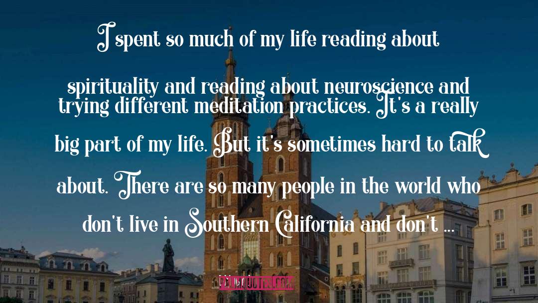 Southern California quotes by Moby