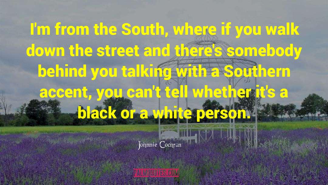 Southern Cooking quotes by Johnnie Cochran