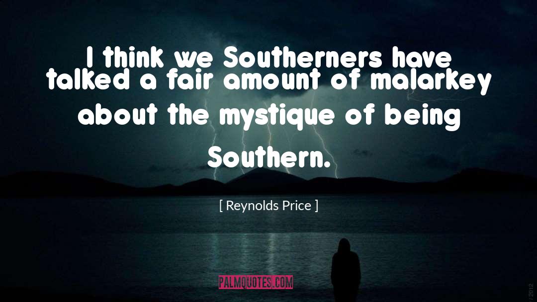Southern Landscape quotes by Reynolds Price
