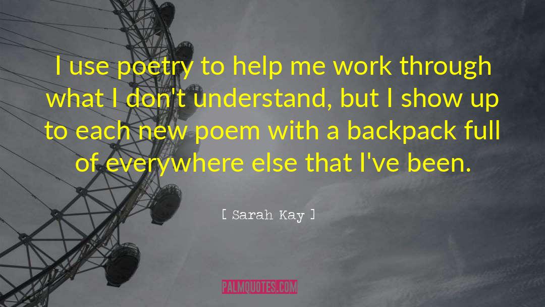 Southern Poetry quotes by Sarah Kay