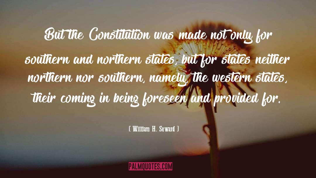 Southern quotes by William H. Seward