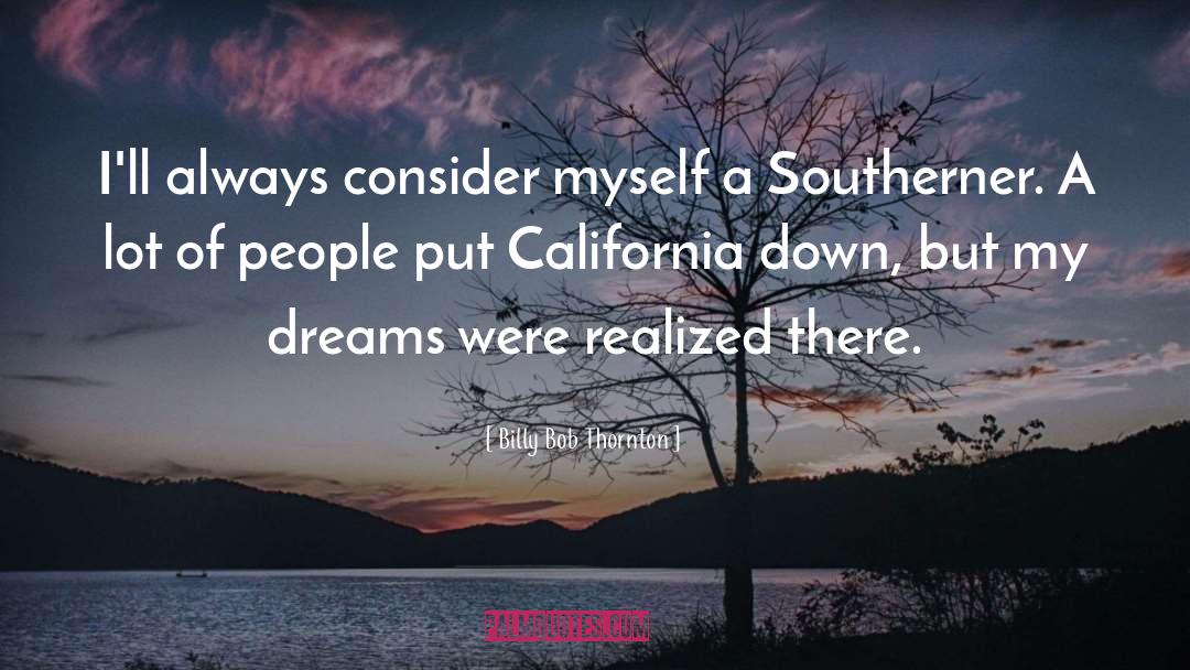 Southerner quotes by Billy Bob Thornton