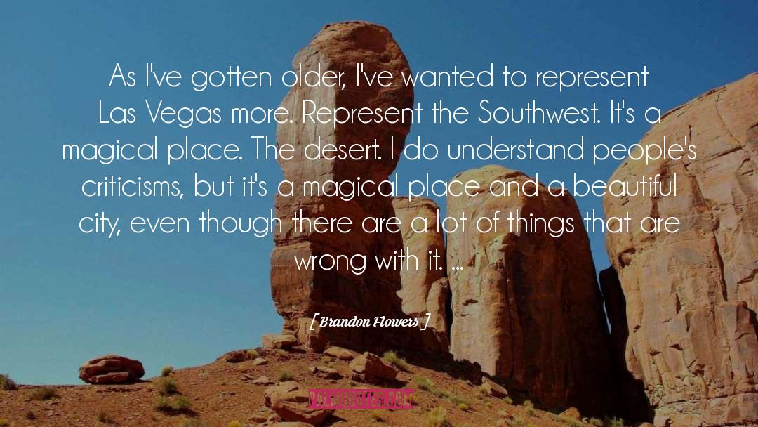 Southwest quotes by Brandon Flowers